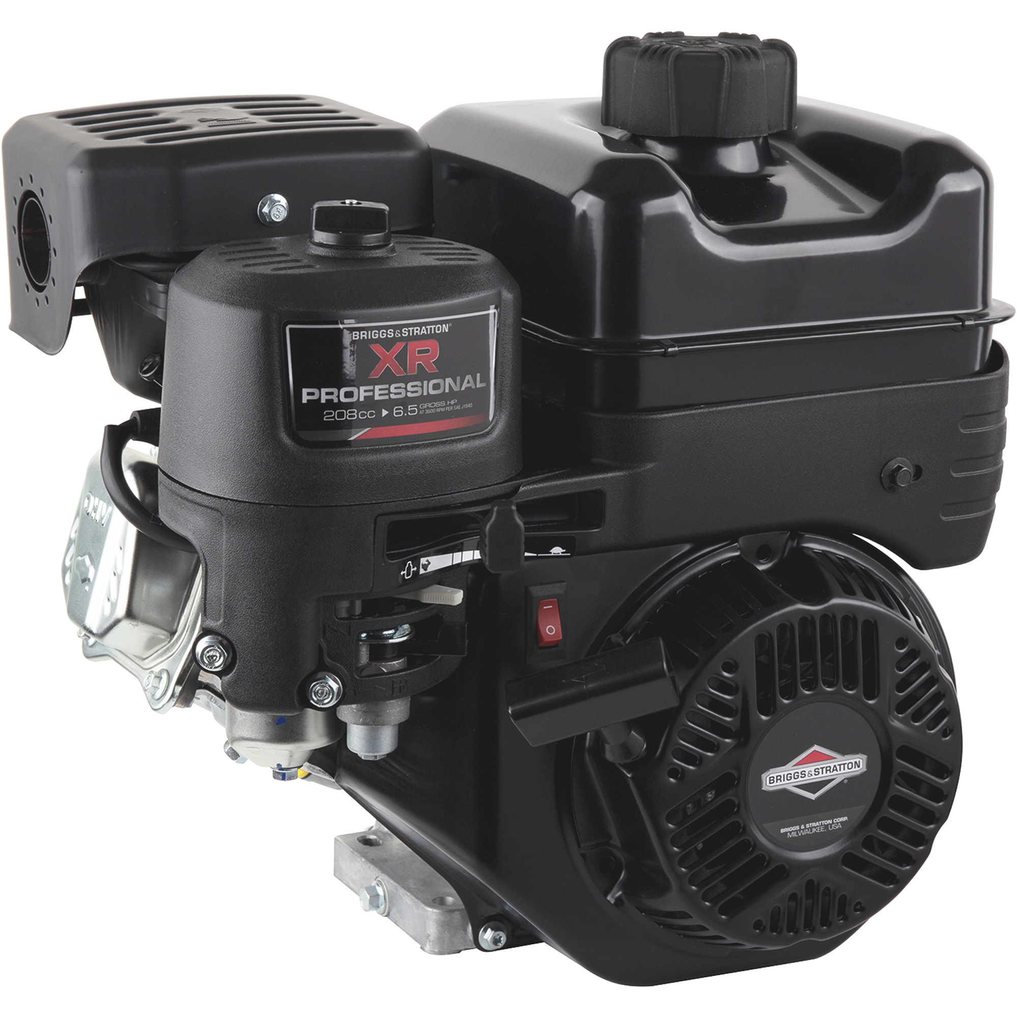 Briggs  Stratton 950 Series Horizontal OHV Engine 208cc 3/4in x 27/64in  Shaft Model 130G320022 F1 Primadian Tools