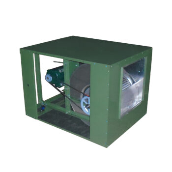 Canarm Square Inline Forward Curve Direct Drive Blower Fan Type Cabinet Air Delivery 2900 cfm Outdoor Rated