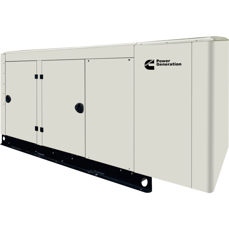 Cummins Commercial Standby Generator 80kW, LP/NG, 277/480 Volts, 3 Phase