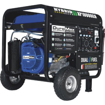 DuroMax Portable Dual Fuel Generator 10,000 Surge Watts1