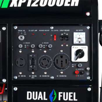 DuroMax Portable Dual Fuel Generator 12,000 Surge Watts11