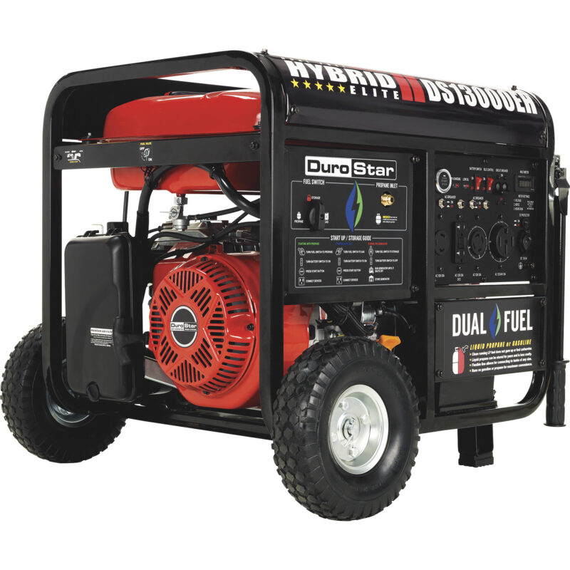 DuroStar Dual Fuel Portable Generator 13,0001