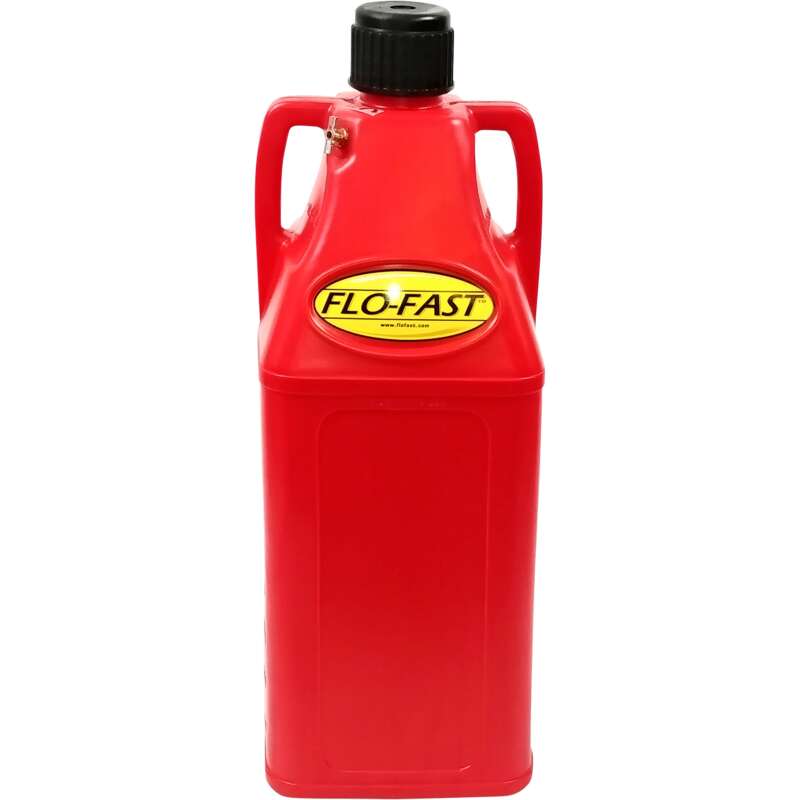 FLO FAST Container With Pump 10.5 Gallon Red For Gasoline