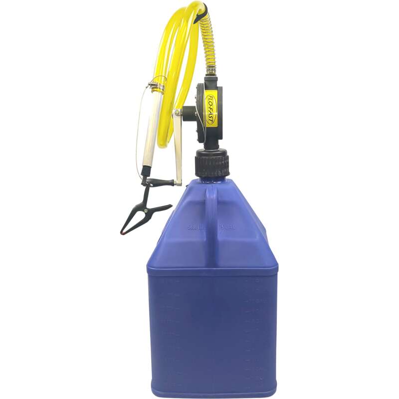 FLO FAST Container With Pump 15Gallon Blue For Kerosene