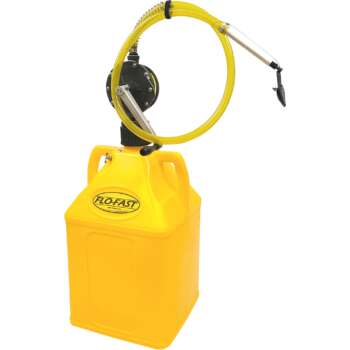 FLO FAST Container With Pump 15Gallon Yello For Diesel1