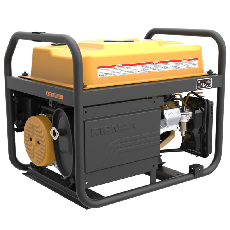 Firman Portable Dual Fuel Generator 4550 Surge Watts