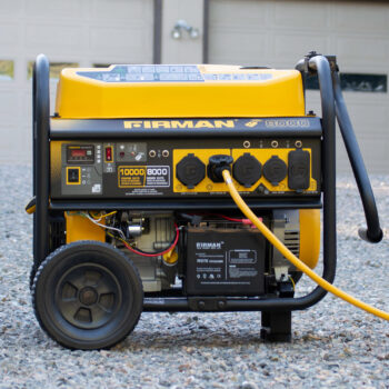 Firman Remote Start Gas Portable Generator CARB Certified, Surge Watts 100003