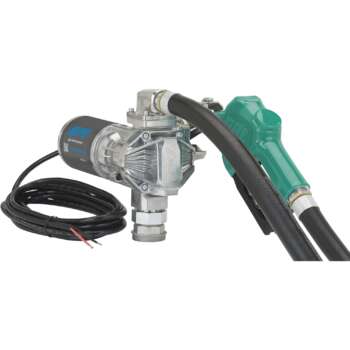 GPI G20 High Flow Fuel Transfer Pump 20 GPM 12 Volt Automatic Nozzle and Hose