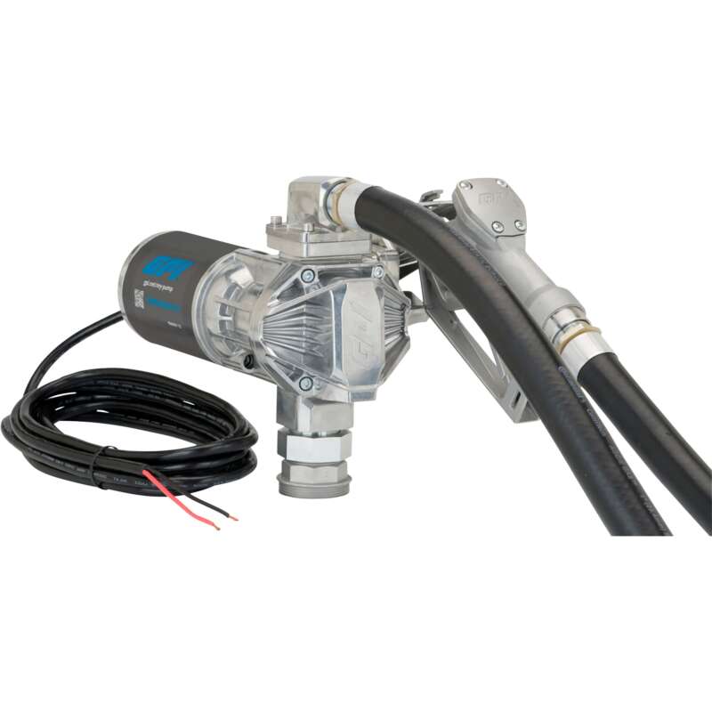 GPI G20 High Flow Fuel Transfer Pump 20 GPM 12 Volt with Manual Nozzle and Hose