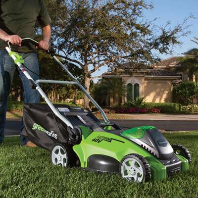 Greenworks G-MAX 40V Cordless Lawn Mower 16in4