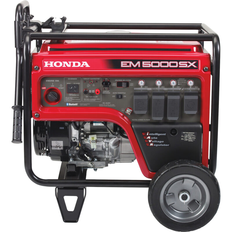 Honda EM5000S iAVR Series Portable Generator 5000 Surge Watts