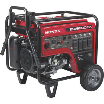 Honda EM6500S iAVR Series Portable Generator 6500 Surge Watts1