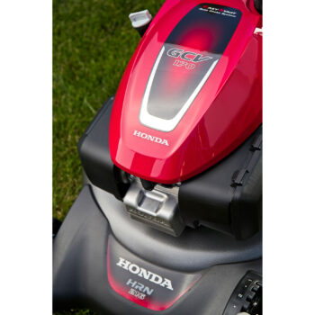 Honda HRN Walk-Behind Self-Propelled Lawn Mower with Twin Blade System and Smart Drive— 166cc Honda GCV170 Engine, 21in.12