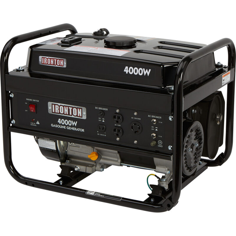 Ironton Portable Generator 4000 Surge Watts