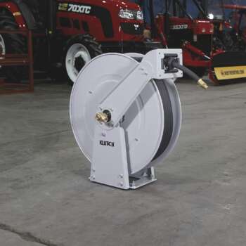 Klutch Spring Driven Air Hose Reel With3