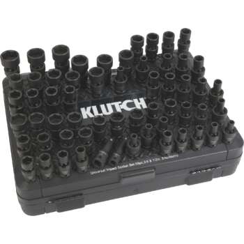 Klutch Universal Joint Impact Socket Set 592