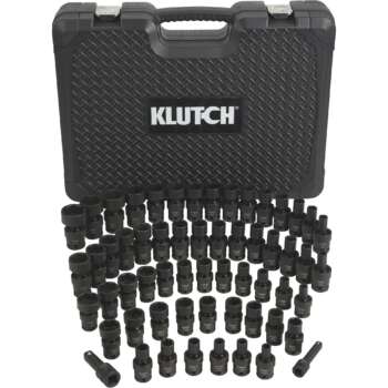 Klutch Universal Joint Impact Socket Set 594