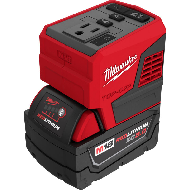 Milwaukee M18 Top Off 175W Portable Power Supply