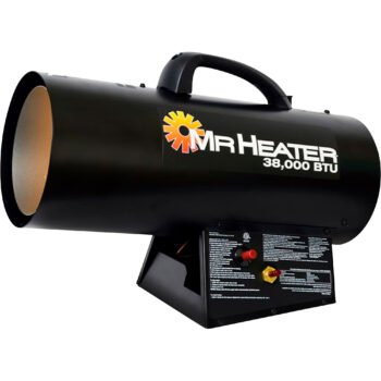 Mr. Heater Liquid Propane Forced Air Construction Heater 38,000 BTU Model MH38QFA1