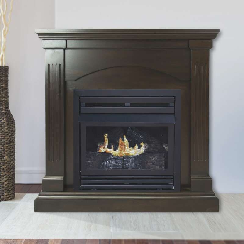 Pleasant Hearth Compact Vent Free Fireplace 36in 20000 BTU2