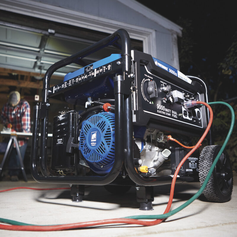 Powerhorse Dual Fuel Generator 9000 Surge Watts