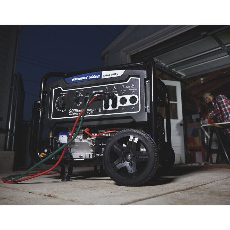 Powerhorse Dual Fuel Generator 9000 Surge Watts
