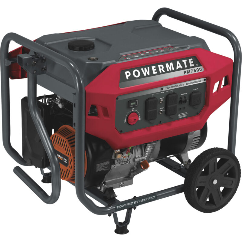 Powermate Portable Generator 7500 Surge Watts