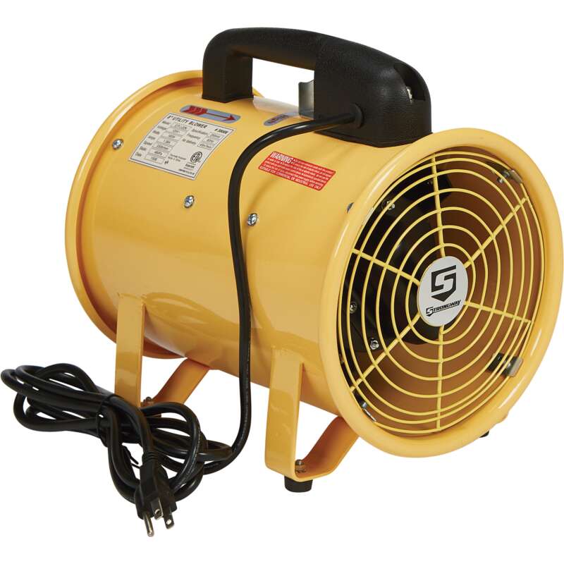 Strongway Utility Carpet Blower 8in 1/8 HP 1,575 CFM