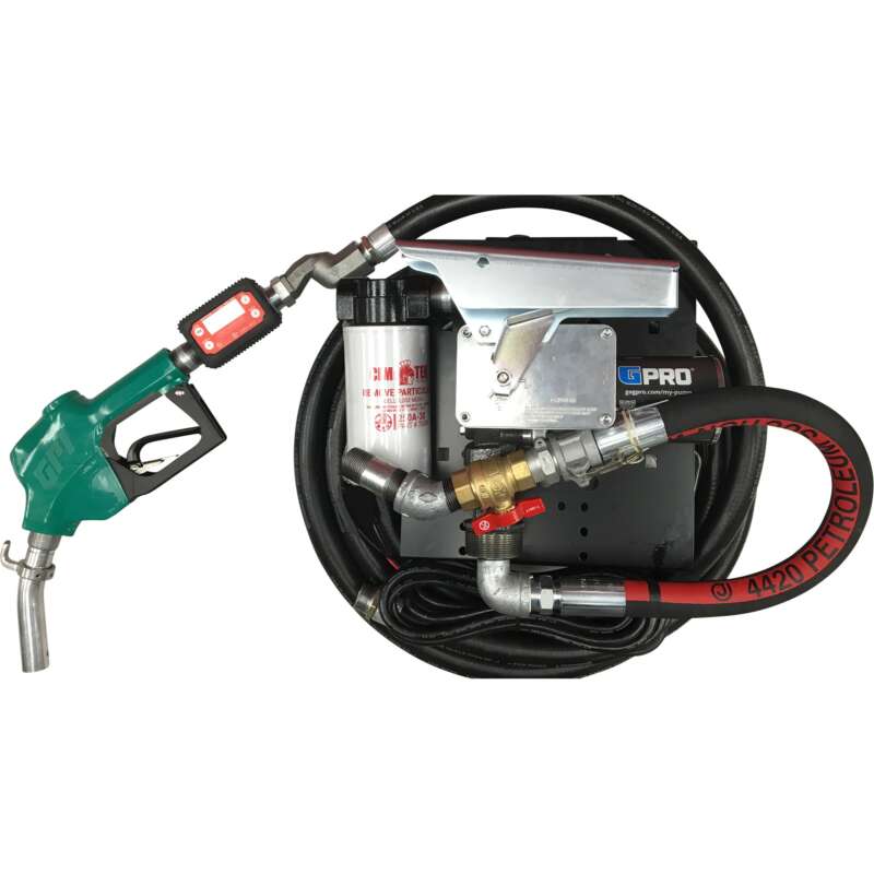 Western Global Deluxe Fuel Transfer Pump Kit 115 Volt AC 20 GPM Automatic Nozzle4