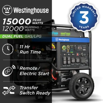 Westinghouse WGen12000DF Generator1