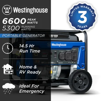 Westinghouse WGen5300cv Portable Generator1