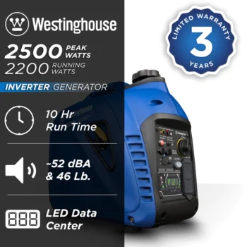 Westinghouse iGen2500c Inverter Generator with CO Sensor2