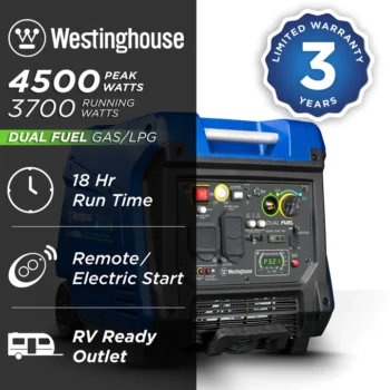 Westinghouse iGen4500DFc Inverter Generator