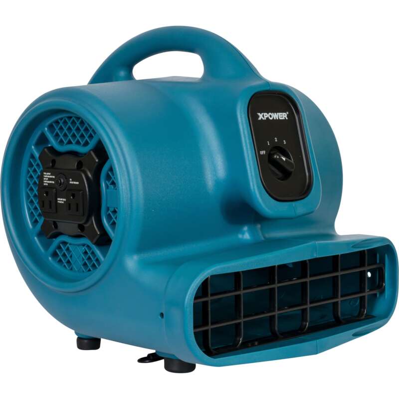 XPower 1/4 HP Air Mover Dryer Xactimate Code WTRDRY 1600 CFM