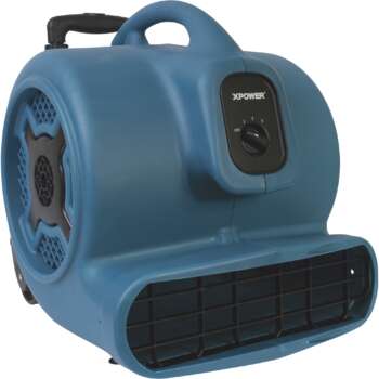 XPower 3/4 HP Air Mover Dryer with Wheels Xactimate Code WTRDRY 3,200 CFM