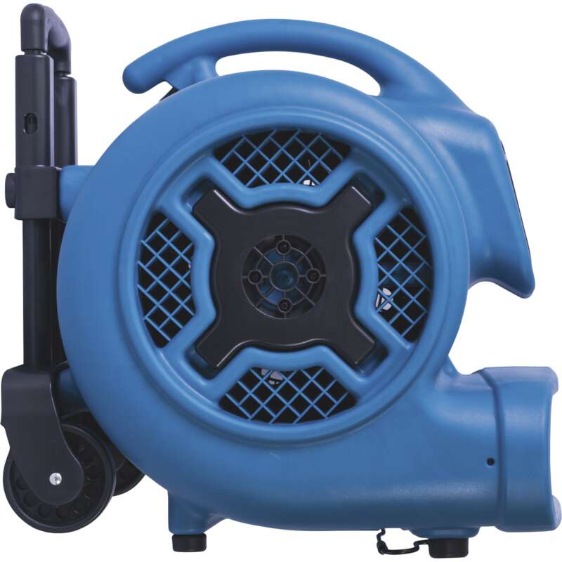 XPower 3/4 HP Air Mover Dryer with Wheels Xactimate Code WTRDRY 3,200 CFM