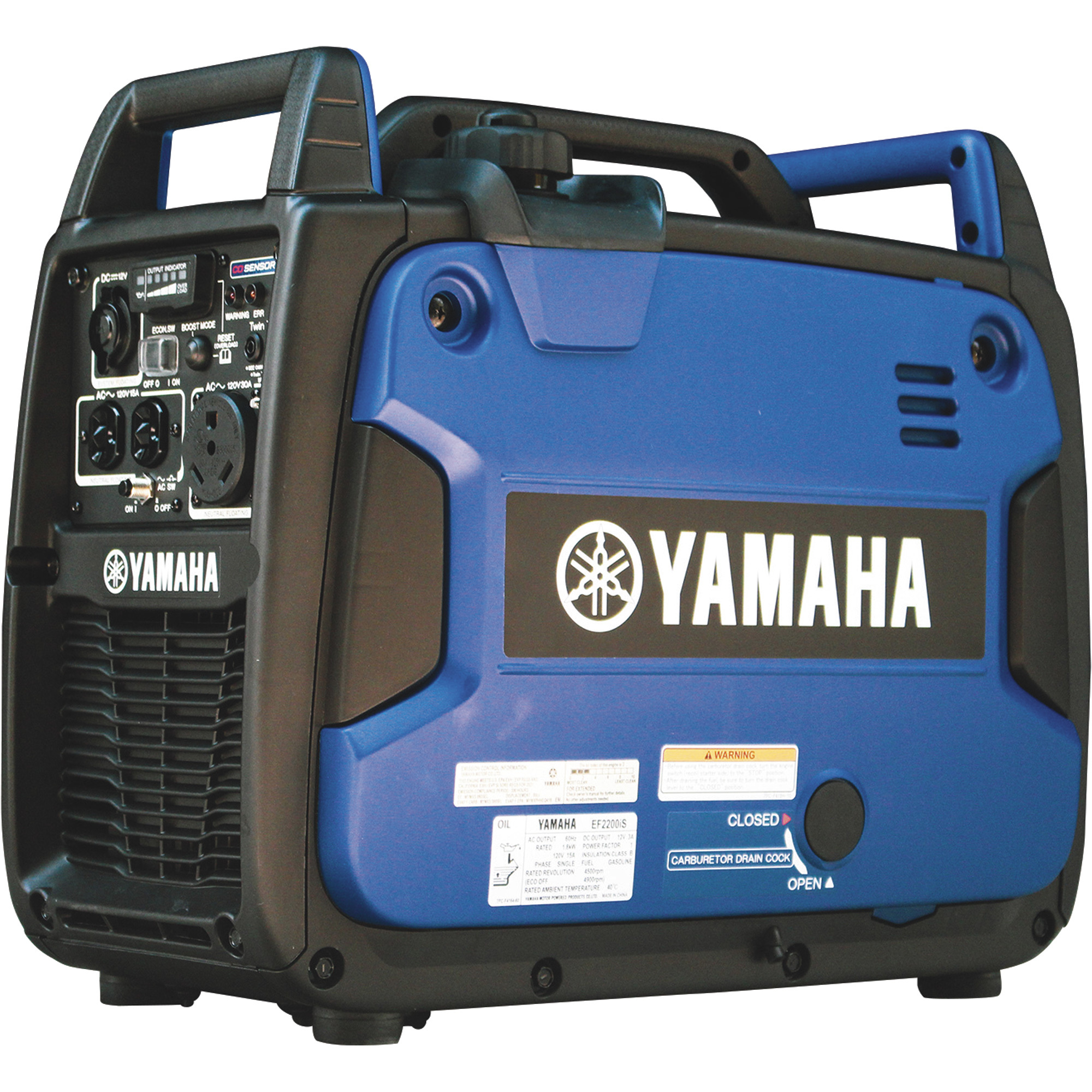 Yamaha Inverter Generator with CO Sensor 2200 Surge Watts | Primadian Tools