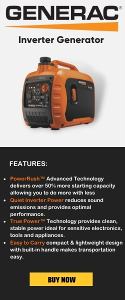 Champion Power Equipment Portable Dual Fuel Inverter Generator 4500 Surge Watts