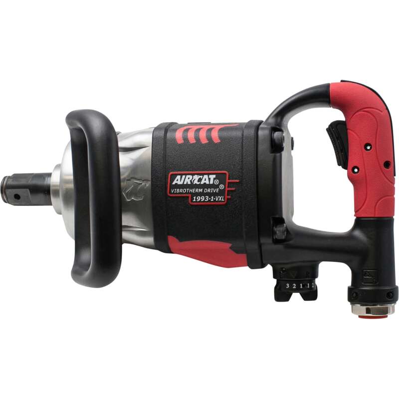 AIRCAT Vibrotherm Drive Composite Air Impact Wrench 1in Drive 2100 Ft Lbs Max Torque