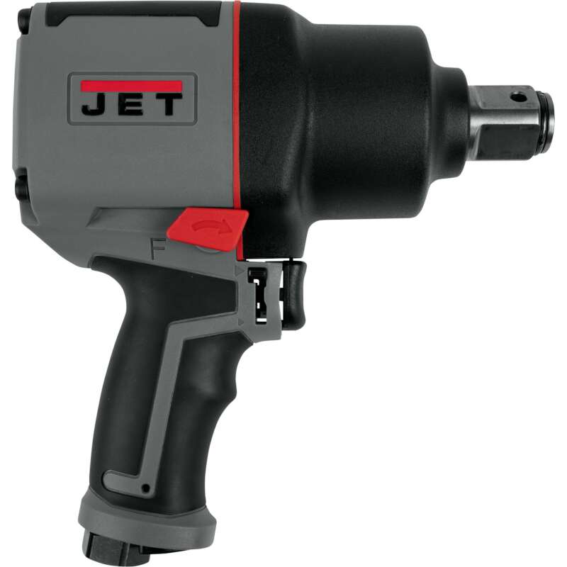 Jet Composite Air Impact Wrench 1in Drive 5.32 CFM 1400 Ft Lbs Max Torque
