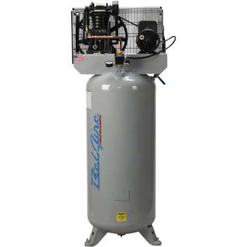 BelAire Electric Air Compressor 5 HP Two Stage 60 Gallon Vertical 14.7 CFM