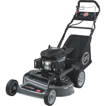 DR Power SP30 Wide Area Electric Start Gas Lawn Mower 30inW 230cc OHV Engine