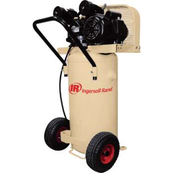 Ingersoll Rand Single Stage Portable Electric Air Compressor 2 HP 20Gallon 5.5 CFM Garage Mate