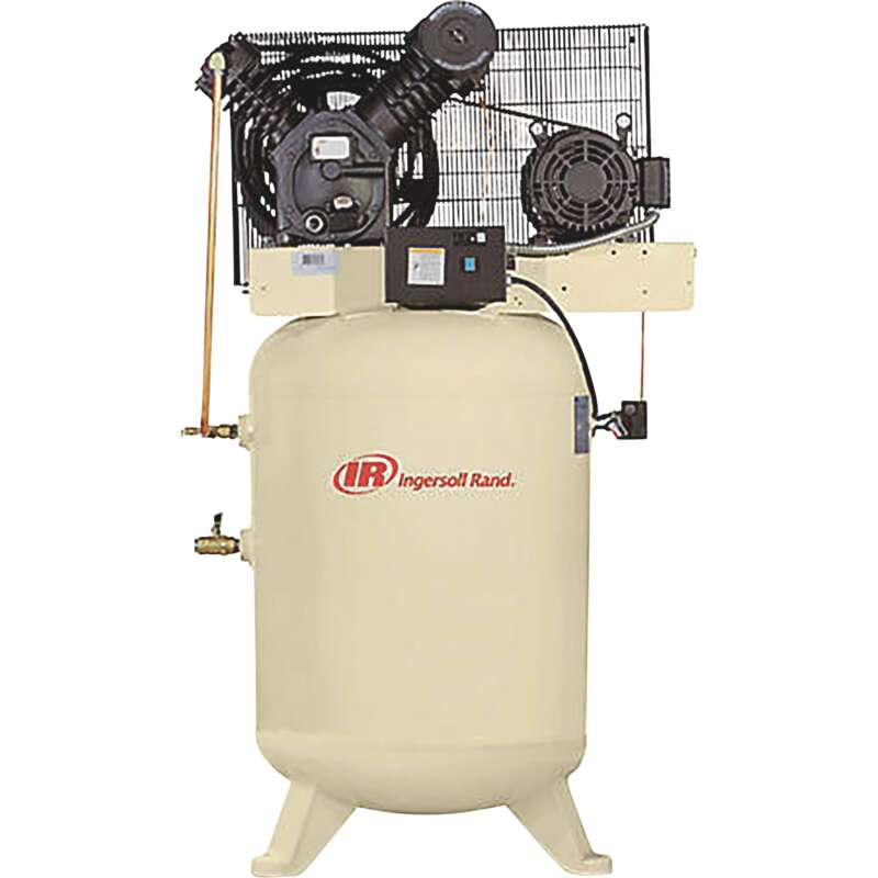 Ingersoll Rand Electric Two Stage Air Compressor Premium Value Package 10 HP 120 Gallon Vertical