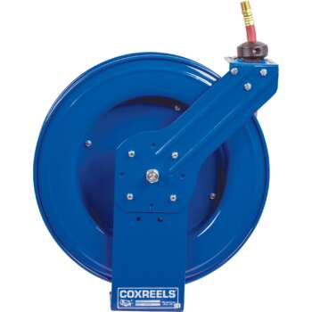 Coxreels Air Hose Reel With 1/2in x 50ft PVC Hose Max 300 PSI