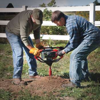 Earthquake Dually One or Two Man Earth Auger  52cc