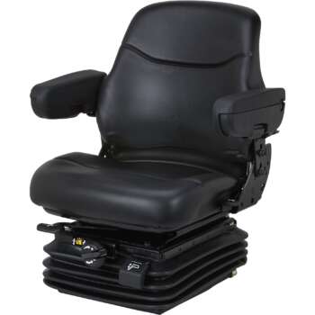 Sears Brand Multi Adjust Multi Purpose Tractor Seat and Mechanical Suspension Black