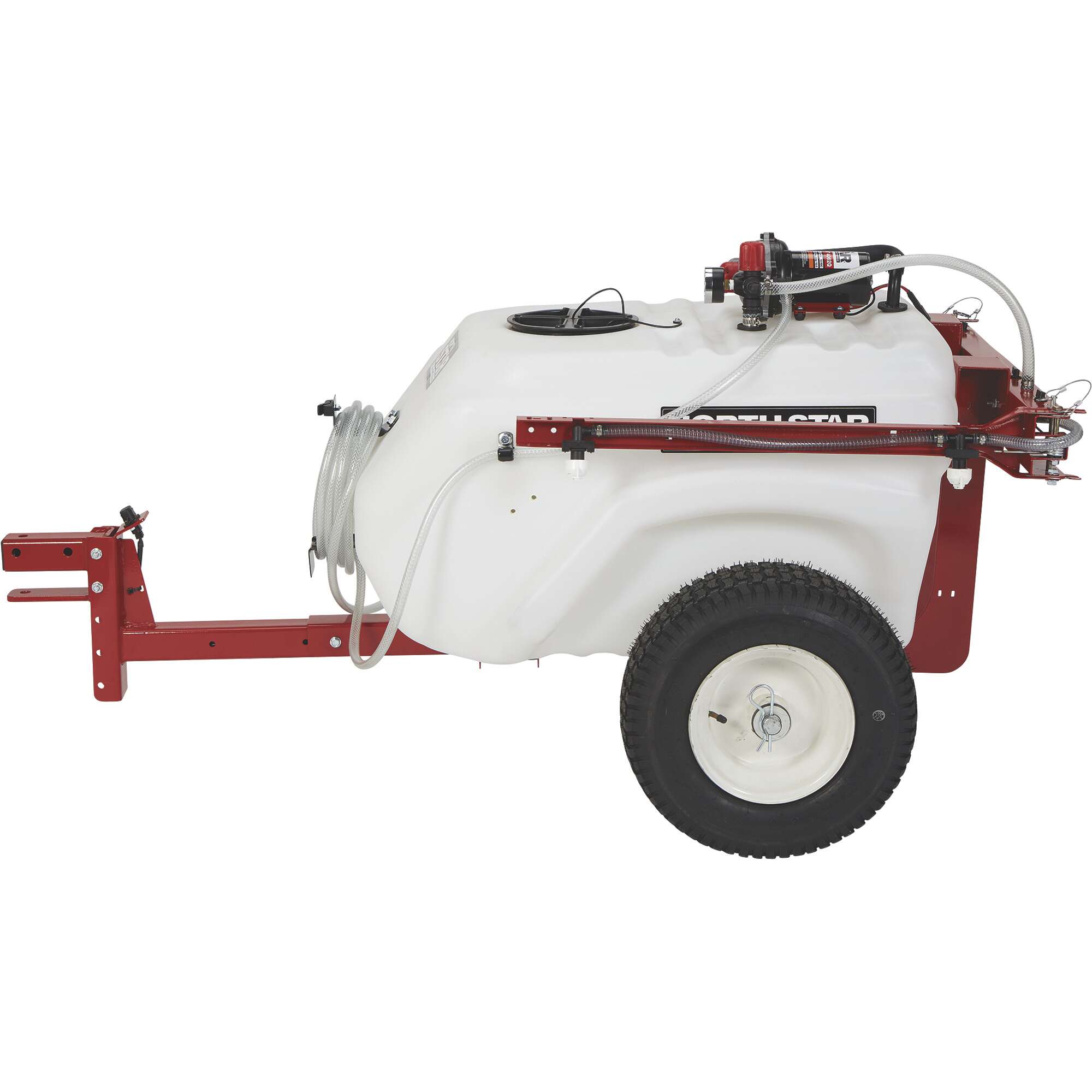  NorthStar Tow-Behind Trailer Boom Broadcast and Spot Sprayer -  21-Gallon Capacity, 2.2 GPM, 12 Volt DC : Patio, Lawn & Garden