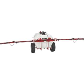 NorthStar Tow Behind Trailer Boom Broadcast and Spot Sprayer 61 Gallon Capacity 5.5 GPM 12V DC