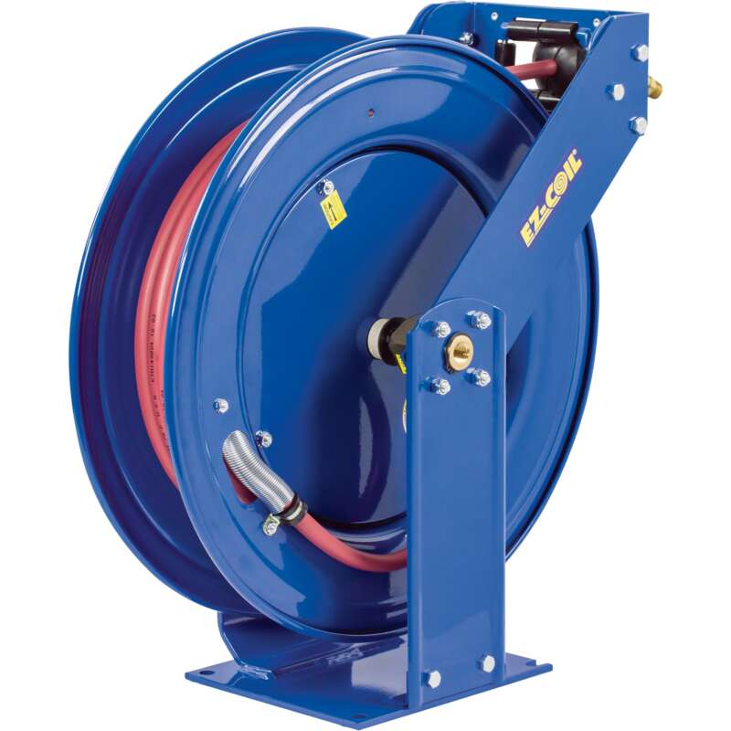 Coxreels Truck Series Hose Reel with EZ Coil With 3/8in x 100ft PVC Hose Max 300 PSI